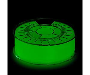 extrudr® PETG ø1.75mm (0.8kg) 'GLOW IN THE DARK' - 3D printer filament - Made in Austria