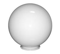 EXTRUMOL - Bola Farola Exterior - Recambio tipo Globo - Alumbrado Público - Policarbonato Blanco - Medidas: Ø 45 cm - Graipa Bayoneta: 19,9 cm