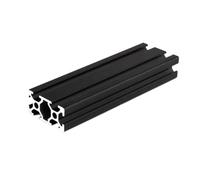 Extrusión de aluminio 1 Uds 2040 carril lineal de extrusión de perfil con ranura en T for piezas de impresora CNC 3D(800 mm)