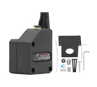 Extrusor de doble engranaje, kit de extrusor para impresora 3D para Ender CR10 D9 Anet E10 con filamento de 1,75 mm, extrusor de metal de doble accionamiento con una relación de