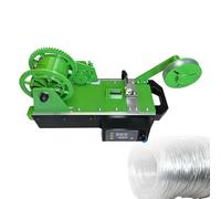 Extrusor de Filamento para Impresora 3D, Reciclador de PET de Escritorio, Control Digital de Temperatura Hasta 300°C, para Creadores DIY, Pequeños Estudios, Familias(Green)