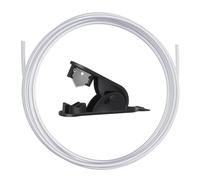 Extrusor Impresora 3D PTFE Tubo 10M, Manguera de PTFE con Cortador, PTFE Tubo 2.5 mm ID × 4 mm OD, para Impresora 3D Filamento