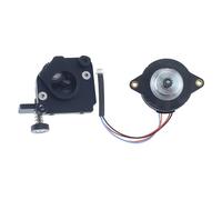 Extrusora de accionamiento directo de doble engranaje de alto rendimiento para impresoras K1C K1Max, mecanismo interno de metal, durabilidad y actualizaciones de carcasa de extrusora de metal