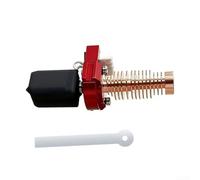 Extrusora de boquilla compatible con FLASHFORGE AD5M con transferencia de calor rápida calentador de 24 V 48 W y marco de soporte estable (0.4 mm)