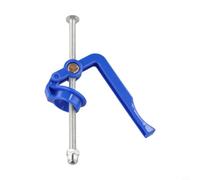 Extrusora de pasta de soldadura dispensador de precisión para fundente y grasa, herramienta manual de reparación de PCB, soldadura 81 x 48 mm (azul)