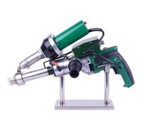 Extrusora de soldadura de plástico portátil de 1600 W, pistola de extrusión de aire caliente, pistola de soldadura de plástico, extrusora de soldadura para soldadura de láminas de PVC, HDPE y PP