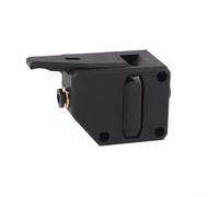 Extrusora Dual Drive con doble engranaje para impresora 3D, compatible con trayectorias de filamento cortas y largas, carcasa transparente para TPU y ABS (negro)