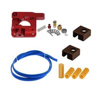 Extrusora MK8 de Metal remota de Larga Distancia Mejorada for Impresora 3D + Resorte de nivelación + Tubo PETG + Kit de Funda de Silicona MK8 for Ender 3 V2 CR10 (Color : CR10 Kit)