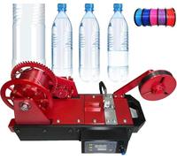 Extrusoras For Impresoras 3D, Recicladora De Botellas PET Recicladas, Máquina For Fabricar Filamentos, Filamento 3D Pultruido A Partir De Botellas De Plástico, For Familias,(Red)