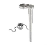 EXTRWORY 1 juego de pasador de metal para reparación de bisagra de puerta de tanque de combustible Chevrolet, para Silverado 1500 2500 3500 2019-2024 para GMC para camionetas Sierra 1500 2500 3500