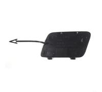 EXTRWORY 1 pieza delantera derecha gancho de remolque cubierta para A6 2009-2011 OEM 4F0807441F negro ABS plástico parachoques remolque tapa auto parte exterior