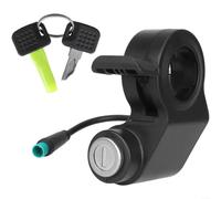 EXTRWORY 1 unids bloqueo del acelerador con llave para Kukirin G2 Pro Scooter eléctrico interruptor de aceleración control de seguridad material ABS negro adulto jinete
