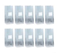 EXTRWORY 10 paquetes de bolsas de cultivo de hongos con parche de filtro para cultivo de alto rendimiento, material PP de retención de humedad para monotubs y jardinería interior (32 x 45 x 6)