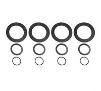 EXTRWORY 25076RP - Kit de arandela y anillo para válvulas de émbolo de piscina Intex, juego de juntas tóricas de silicona para accesorios de 1.5 pulgadas, piezas de repuesto de reparación de fugas