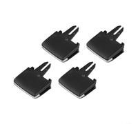 EXTRWORY 4 unids A/C aire acondicionado salida de ventilación pestaña clip para Mercedes W166 X166 ML350 GL350 GLS450 delantero trasero izquierdo derecho negro