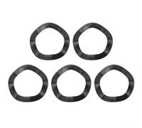 EXTRWORY Ajuste de manivela de bicicleta para bielas de 24 mm y 30 mm, espaciador de eje de arandela ondulada de acero (24 mm)