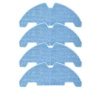 EXTRWORY Almohadilla de repuesto para mopa Lefant M330 Pro Robot Aspiradora de microfibra lavable para suelos duros para limpieza de azulejos de madera laminada (paquete de 4)