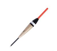 EXTRWORY Balsa - Juego de 5 flotadores de pesca de 2 g, 3 g, 4 g, forma alargada, para agua abierta, detección de poca luz, amarillo y rojo (2 g)