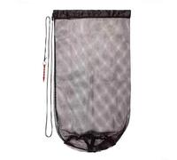 EXTRWORY Bolsa de malla de pesca con tachuelas de suelo de secado rápido plegable red de pescado vivo para uso al aire libre (150 cm)