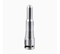 EXTRWORY Boquilla de vapor de acero inoxidable para máquinas, accesorio de clip para un cuidado eficiente de la ropa en sedas y algodón, diseño compacto para uso en viajes, acabado plateado