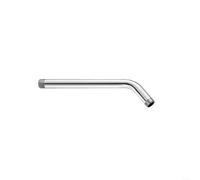 EXTRWORY Brazos de extensión de cabezal de ducha de acero inoxidable pulido recto para transformar proyectos de renovación de baño de mano a lluvia (20 cm)