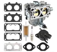 EXTRWORY Carburador para cortacéspedes Honda GX630 GX660 GX690: sustituye a 16100-Z9E-033, construcción de metal, kit completo para un funcionamiento más suave del motor, para equipos de alimentación