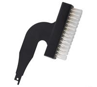EXTRWORY Cepillo eléctrico industrial con cerdas de doble material para sierra alternante, metal, madera, limpieza de hormigón (alambre de nailon)
