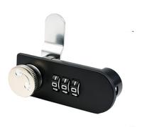 EXTRWORY Cerradura de combinación mecánica para archivador, cajón de escritorio, buzón, almacenamiento con herramienta de recuperación de contraseña, material ABS, apertura derecha (se abre a la