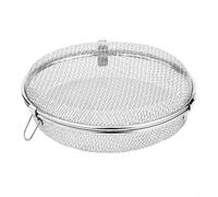 EXTRWORY Cesta de vapor de acero inoxidable para freidora de aire y lavavajillas, soporte de almacenamiento de utensilios de malla redonda para cocinar en barbacoa, organización de herramientas de