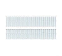 EXTRWORY Conector de poste de tienda de campaña, tubos de junta de metal de 6 mm de diámetro interior para varillas de fibra de vidrio, kit de reparación de toldo, piezas de repuesto de toldo de