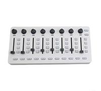 EXTRWORY Consola de mezcla MIDI para controlador MIDI inalámbrico M-VAVE Consola de mezcla Conexión BT Controlador USB con características personalizables