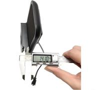 EXTRWORY Contador de máquina de remo con conector SM de 2 pines y soporte para teléfono, pantalla LCD para contar el tiempo de calorías, accesorio de equipo de fitness de plástico ABS para gimnasio en