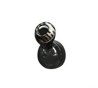 EXTRWORY Cubierta de botón de Arranque de Fibra de Carbono para BMW para Honda Interruptor de Arranque de Motor de Metal Accesorio Decorativo para Interior de Coche (A)