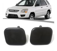 EXTRWORY Cubierta de chorro de boquilla de pulverización para lavadora de faros delanteros para Kia Sorento 2010-2014, par ABS negro, reemplazo directo para conducción adversa