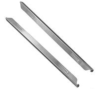 EXTRWORY Cubierta de hueco de cocina de acero inoxidable de 58,4 cm, para cocina, cubierta resistente al calor, detiene derrames de alimentos entre el borde de la estufa y la encimera (A)