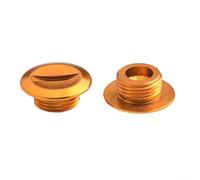 EXTRWORY Cubierta del pomo de la manija del balancín del carrete para Abu Garcia Revo AlC IB73 Aleación de aluminio Angler Gear Upgrade Reel Partes (dorado)