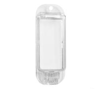 EXTRWORY Cubierta protectora para interruptor de luz basculante, protector de pared seguro para niños, plástico ABS transparente, blanco, paquete de 2 soluciones a prueba de bebés (C-20 transparente)