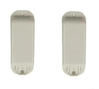 EXTRWORY Cubierta protectora para interruptor de luz basculante, protector de pared seguro para niños, plástico ABS transparente, blanco, paquete de 2 soluciones a prueba de bebés (C-20 blanco)