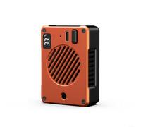 EXTRWORY Enfriador magnético de cámara de 10 W con pantalla digital TEC para refrigeración rápida, para Sony A7M4 para FUJIFILM X-T4 para teléfonos móviles CANON R5 Creación de contenido naranja negro