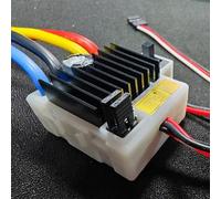 EXTRWORY ESC cepillado bidireccional de 60 A para coches y barcos RC 2-3S para LIPO con conector T, protección contra sobrecorriente del disipador de calor para entusiastas de los modelos (T)