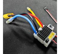 EXTRWORY ESC cepillado bidireccional de 60 A para coches y barcos RC 2-3S para LIPO con conector T, protección contra sobrecorriente del disipador de calor para entusiastas de los modelos (T60)
