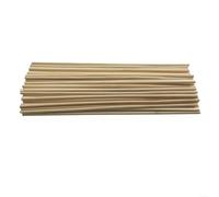 EXTRWORY Estacas de soporte para plantas de jardín, 100 piezas de 3 mm de diámetro, 20 cm de longitud, kit de enrejado de madera, para tomates, guisantes, flores, invernadero, cultivo