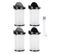 EXTRWORY Filtro premotor HEPA de repuesto para EyeVac Home Pro Pet Air Plus NeoVac EV-PMF con cepillo de limpieza que captura el cabello y la caspa para uso doméstico (paquete de 4)