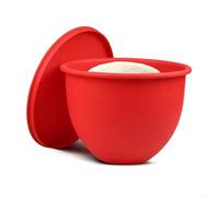 EXTRWORY Forro de cuenco de licuadora de 5 cuartos para batidora KitchenAid de silicona para hornear en casa (A rojo)