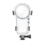 EXTRWORY Funda de buceo invisible para Insta360 X5, resistente al agua hasta 60 m, resistente a los arañazos, construcción de policarbonato PMMA con lente antivaho