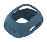 EXTRWORY Funda protectora de silicona para altavoz JBL Clip 5: cubierta suave a prueba de golpes con recortes precisos, carcasa portátil ligera para viajes al aire libre, camping, negro (morado)