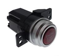 EXTRWORY Interruptor de botón de arranque del motor de encendido, para Honda Civic 2012-2015 35881-TR0-G03 ABS negro ajuste directo pieza eléctrica automática