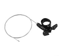 EXTRWORY Interruptor de suspensión ajustable con palanca de bloqueo remoto de horquilla para Rockshox para UDING para Suntour para Manitou aleación de aluminio se adapta a manillares de 22.2 mm