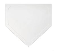 EXTRWORY Juego de base de goma para béisbol y sóftbol con placa para el hogar, para entrenamiento de práctica, juego de equipo, equipo portátil de campo al aire libre (almohadilla de placa para el