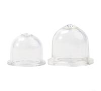 EXTRWORY Juego de bombillas de combustible para imprimación de 19 mm, 22 mm, accesorio de plástico transparente, para soplador de motosierra McCulloch para equipos eléctricos al aire libre